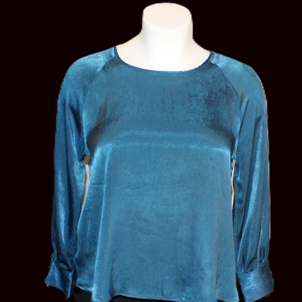 NWT Teal Maurices Blouse - XL (F24)